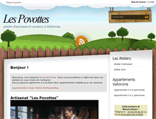 Tablet Screenshot of lespovottes.vallorcine.info